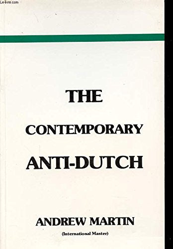 Contemporary Anti-Dutch book cover