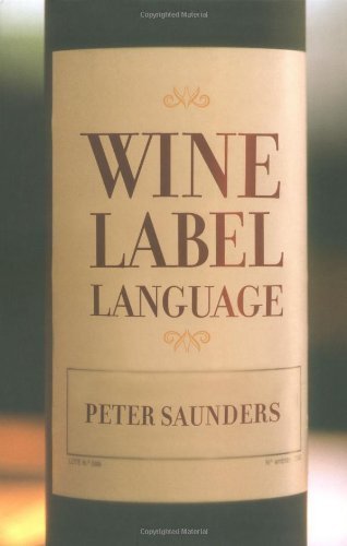 Wine Label Language book cover