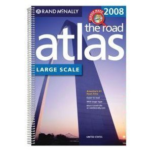 Large Scale Road Atlas (2008) book cover