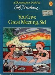 You Give Great Meeting, Sid book cover
