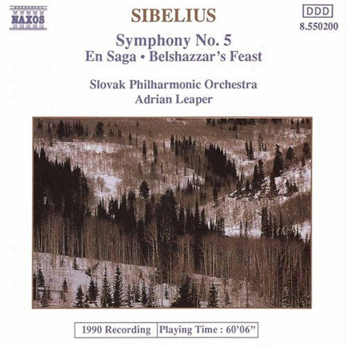 Symphony No. 5 / En Saga / Belshazzar's Feast book cover