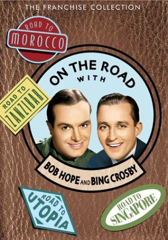 On the Road with Bob Hope & Bing Crosby book cover