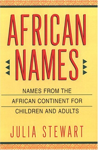African Names book cover