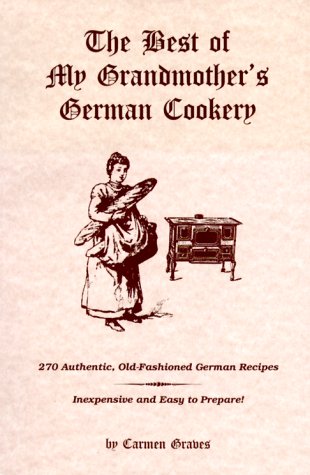 Best of My Grandmother's German Cookery book cover