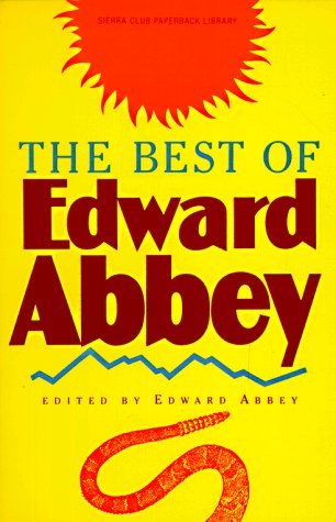 Best of Edward Abbey book cover