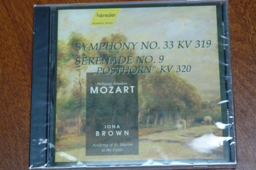 Symphony No. 33 KV 319; Serenade No. 9 "Posthorn" KV 320 book cover