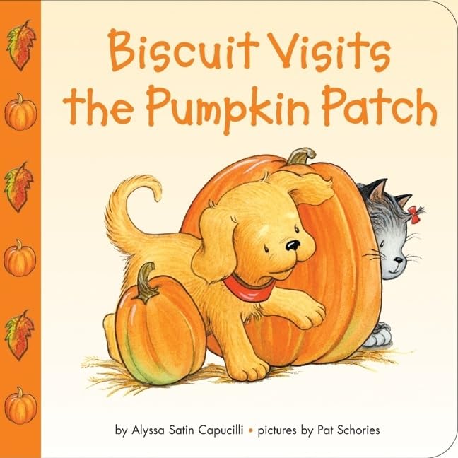 Biscuit Visits the Pumpkin Patch: A Fall and Halloween Book for Kids book cover