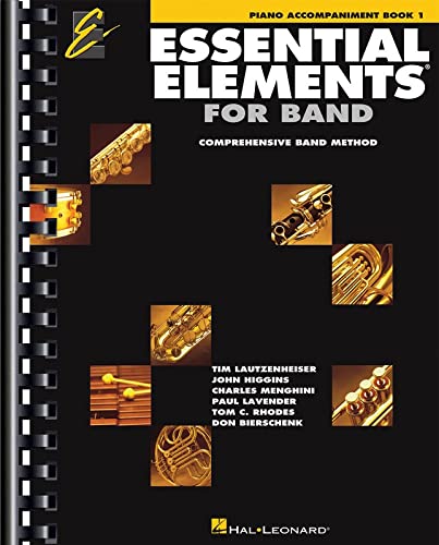 Essential Elements for Band - Book 1: Piano Accompaniment book cover