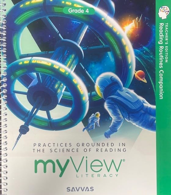myView Literacy: Reading Routines Companion, Grade 4 Teacher's Edition, c. 2024, 9781428553729