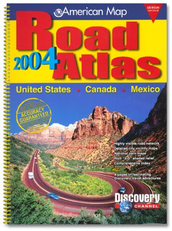 Us/Canada/Mexico Road Atlas 2004 (Standard) book cover