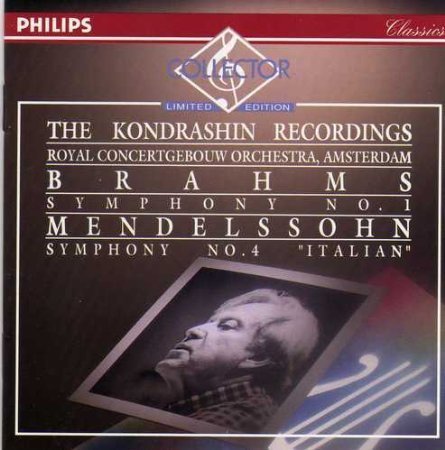 The Kondrshin Recordings: Brahms Symphony No.1; Mendelssohn Symphony No. 4 "Italian"