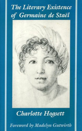 Literary Existence of Germaine de Stael book cover