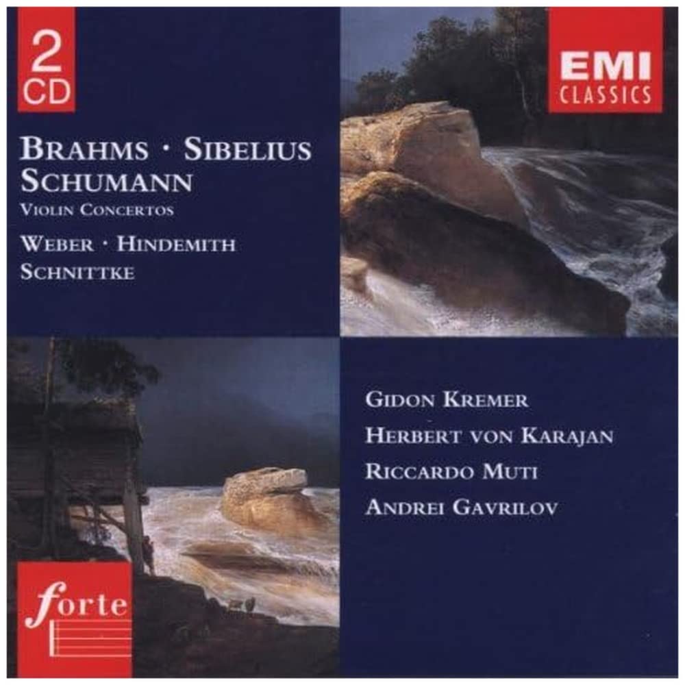 Brahms: Violin Concerto In D / Sibelius: Violin Concerto In D / Schumann: Violin Concerto In D / Weber: Grand Duo Concertante book cover