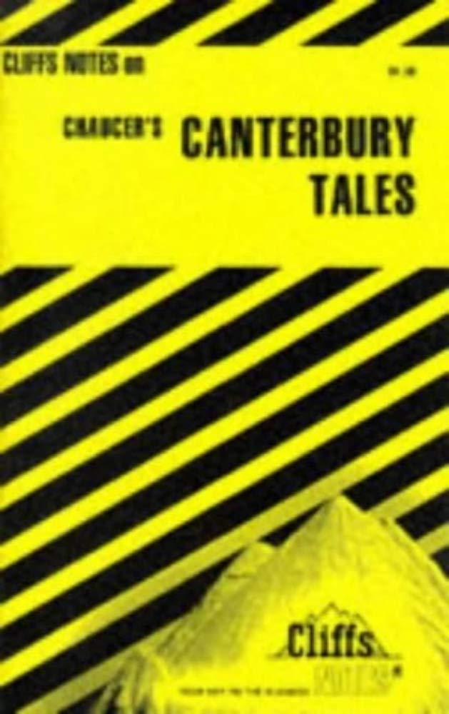 Canterbury Tales, Notes book cover