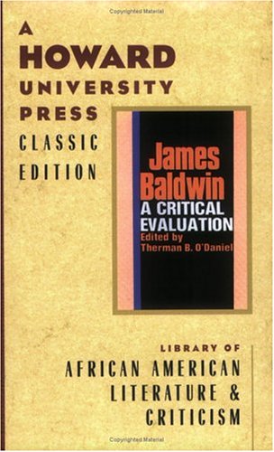 James Baldwin Critical Eval book cover