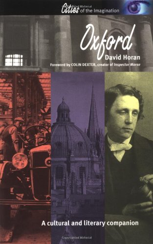Oxford: A Cultural and Literary Companion book cover