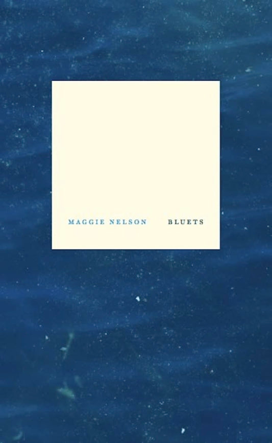 Bluets book cover