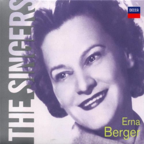 The Singers: Erna Berger book cover
