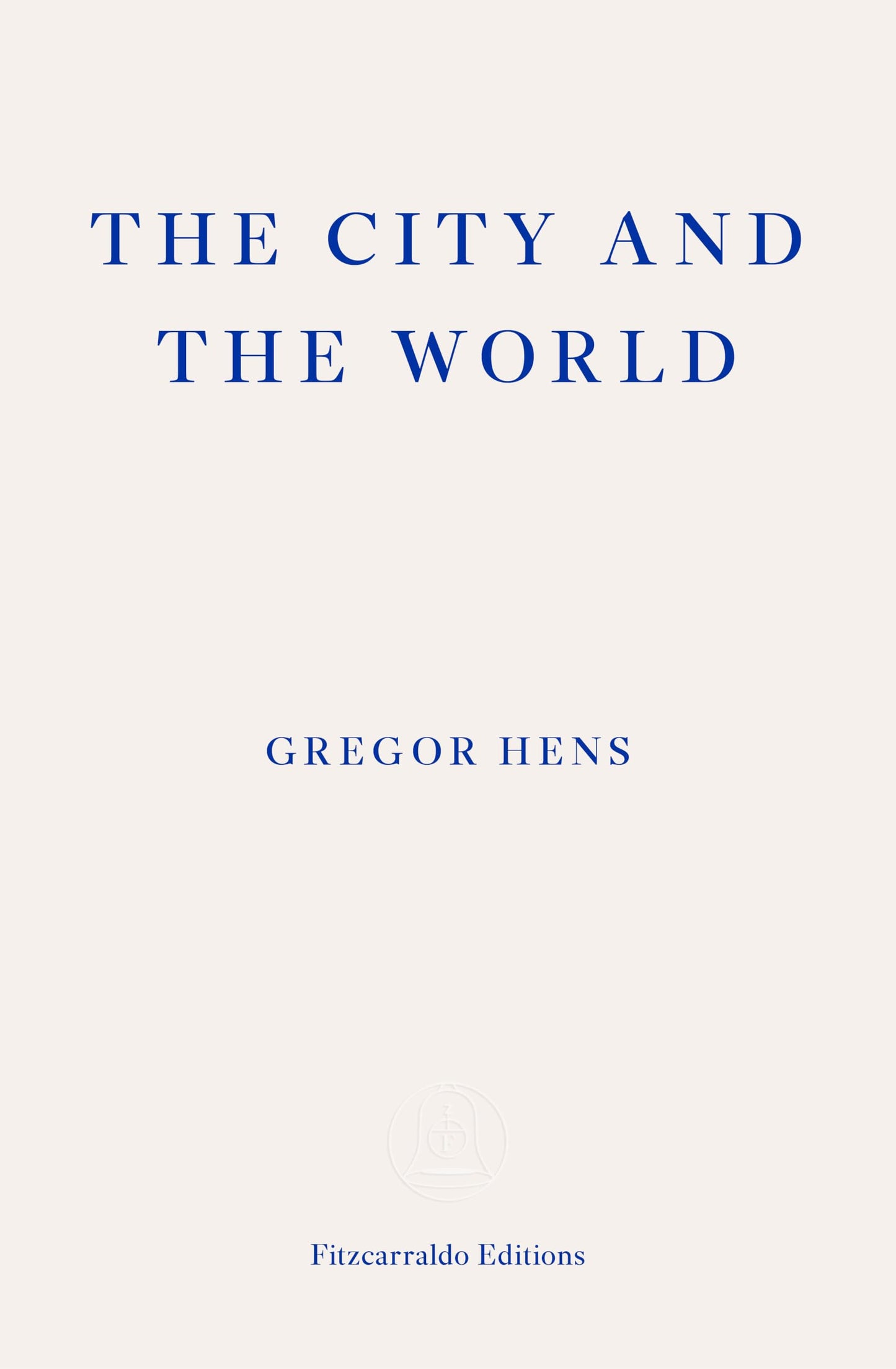 City and the World book cover