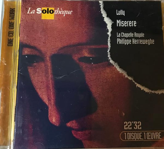 Lully: Miserere book cover