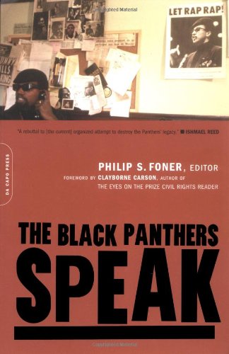 Black Panthers Speak book cover