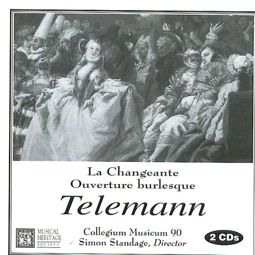 Telemann: La Changeante/Ouverture Burlesque book cover