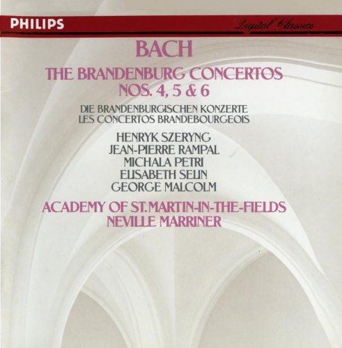 Bach, J.S.: Brandenburg Concertos Nos.4, 5 & 6