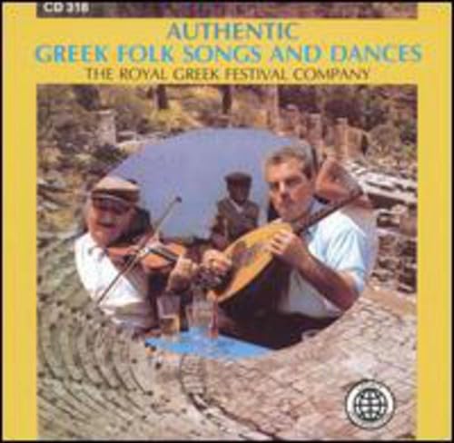 Authentic Greek Folk Songs & Dances book cover