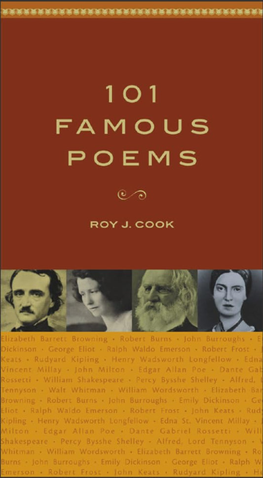 101 Famous Poems book cover