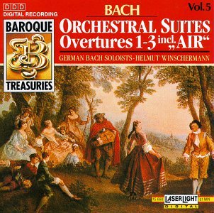 Baroque Treasuries 5: Bach Orchestral Suites book cover
