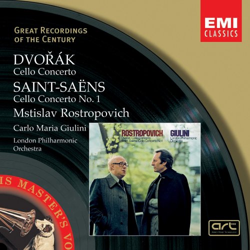 Dvorak: Cello Concerto / Saint-Saens: Cello Concerto No. 1 book cover