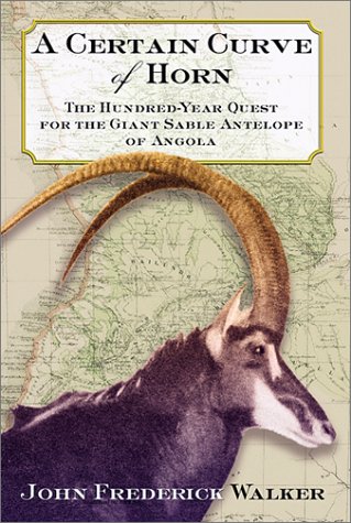 Certain Curve of Horn: The Hundred-Year Quest for the Giant Sable Antelope of Angola book cover