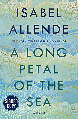 A Long Petal of the Sea - Signed / Autographed Copy book cover