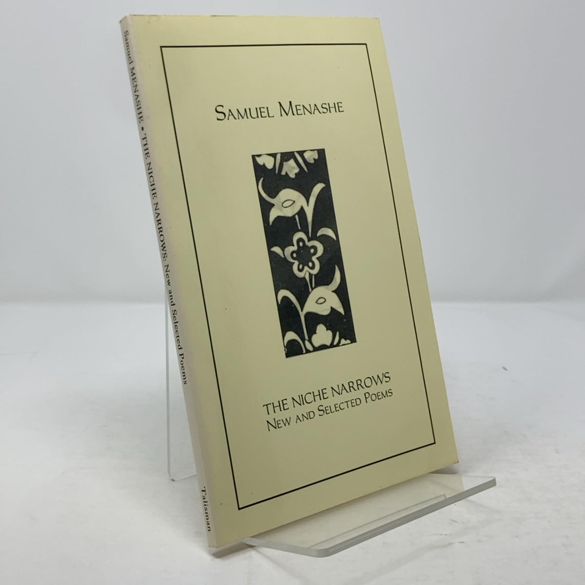Niche Narrows: New and Selected Poems book cover