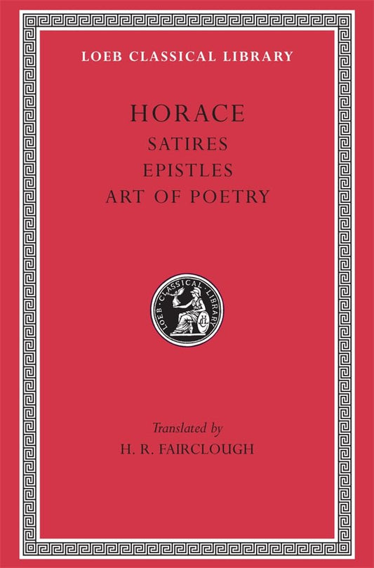 Satires. Epistles. Art of Poetry (Rev) book cover
