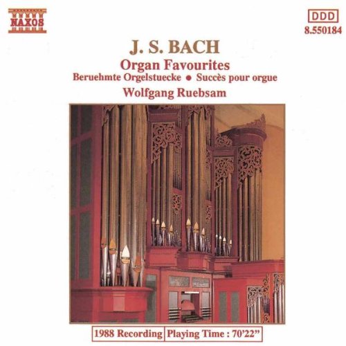 Bach: Organ Favorites book cover