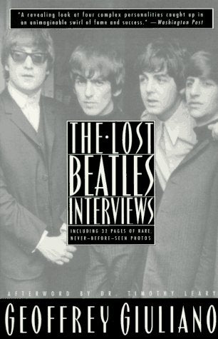 Lost Beatles Interviews book cover