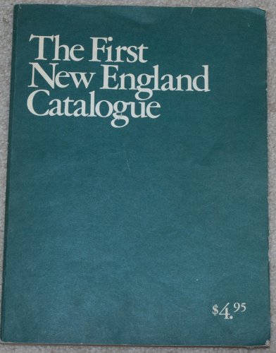 The First New England Catalogue book cover