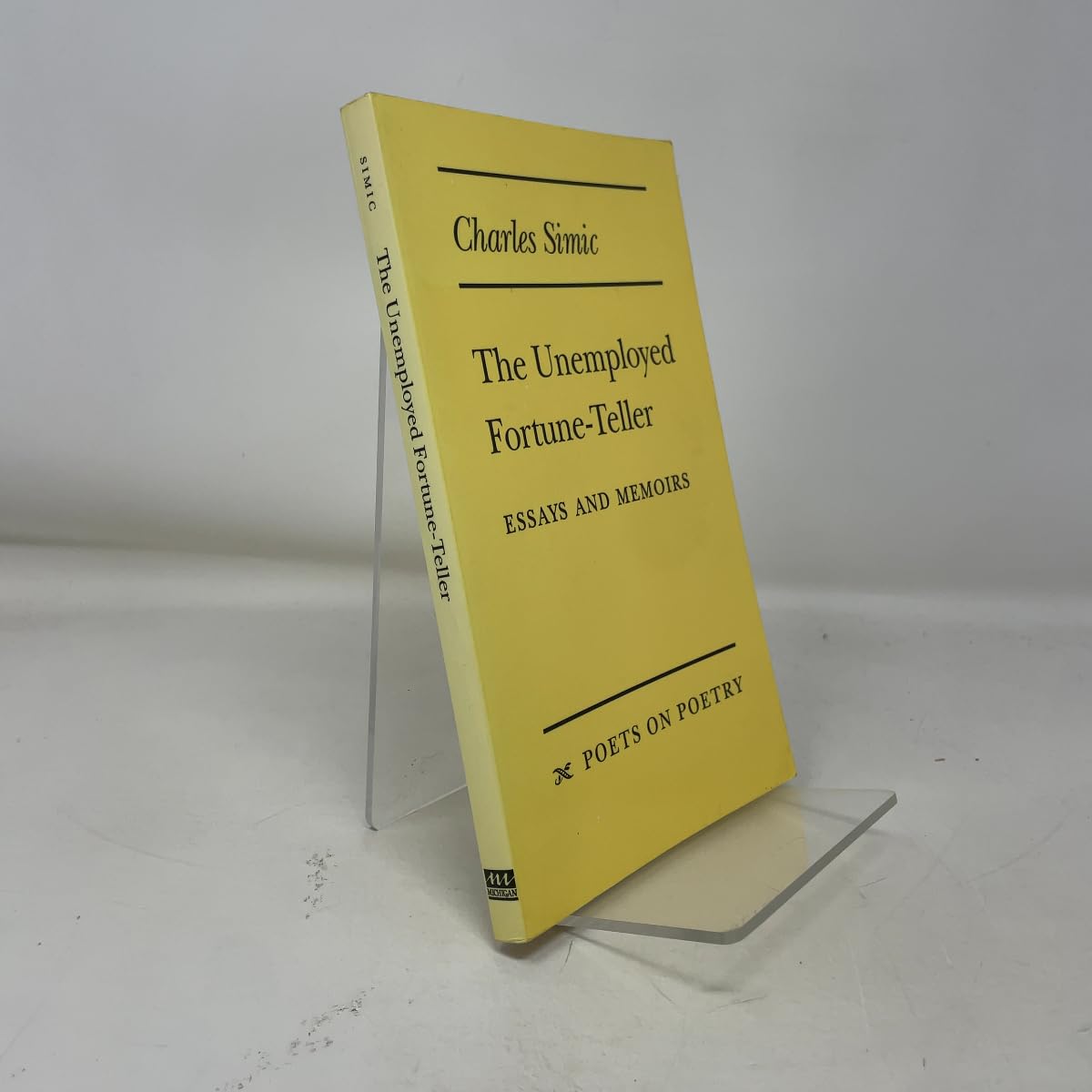 Unemployed Fortune-Teller: Essays and Memoirs book cover