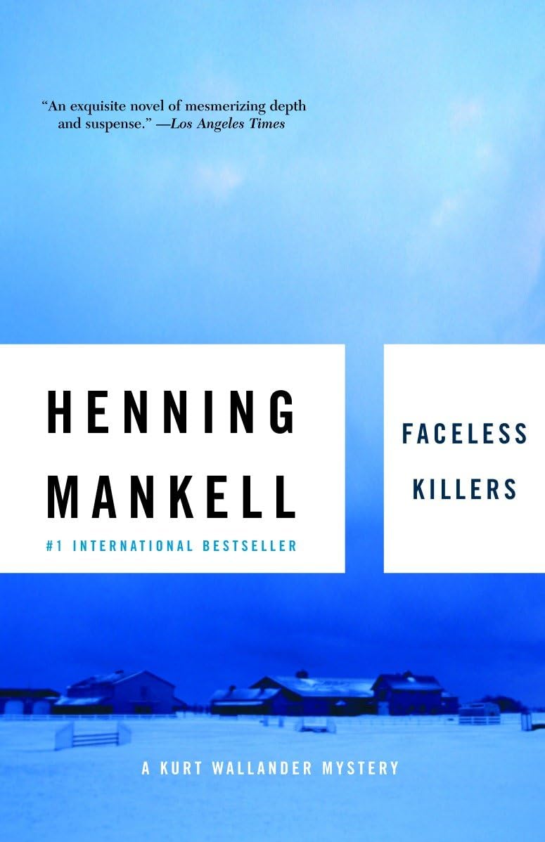 Faceless Killers book cover