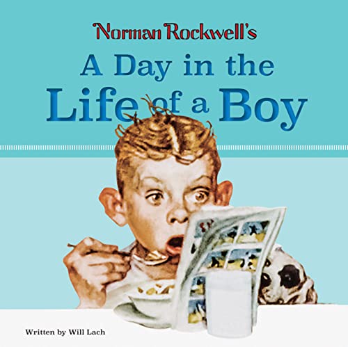 Norman Rockwell's a Day in the Life of a Boy book cover