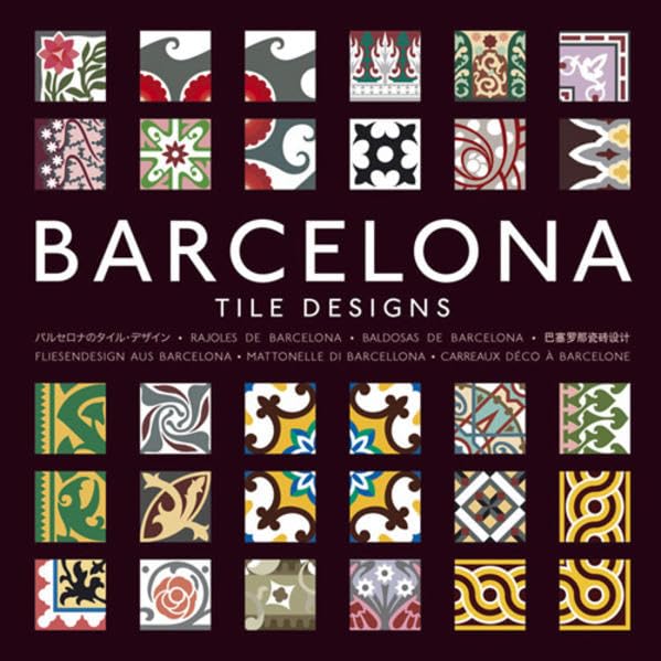 Barcelona Tile Designs [With CD (Audio)] book cover