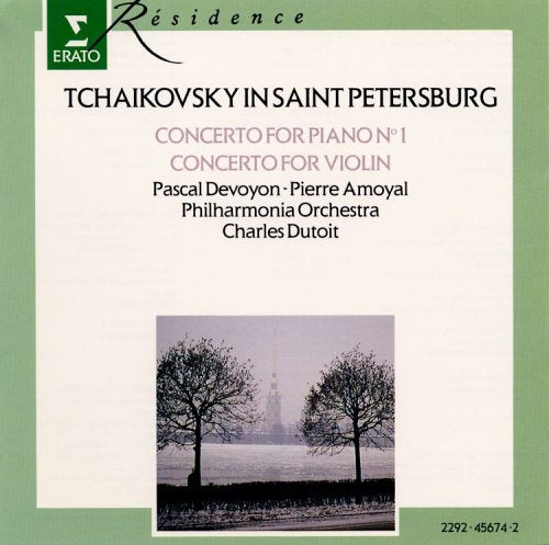 Tchaikovsky in Saint Petersburg - Concerto for Piano No. 1; Concerto for Violin book cover