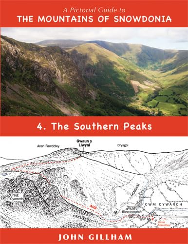 Pictorial Guide to the Mountains of Snowdonia 4, . the Southern Peaks book cover