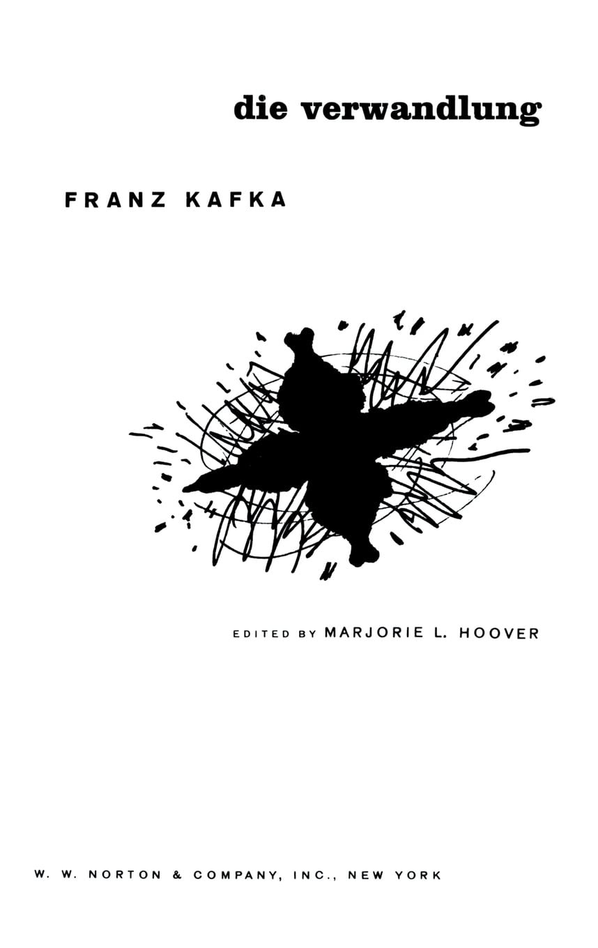 Die Verwandlung book cover