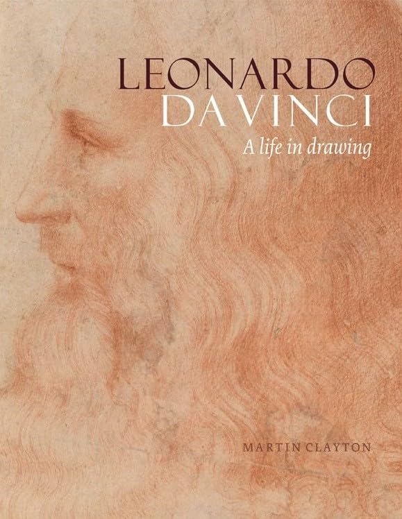 LEONARDO DA VINCI: A LIFE IN DRAWING (PAPERBACK) /ANGLAIS book cover
