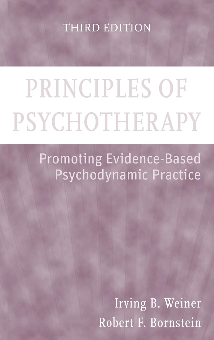 Principles of Psychotherapy book cover