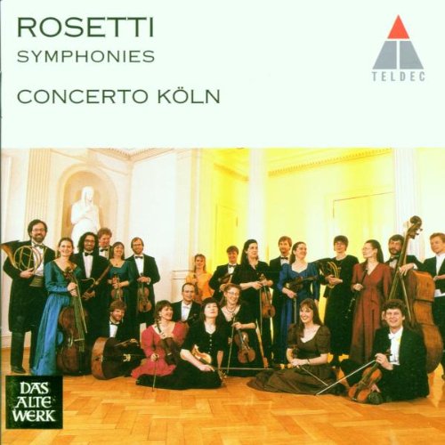 Rosetti: Symphonies (Volume 1) /Concerto Koln