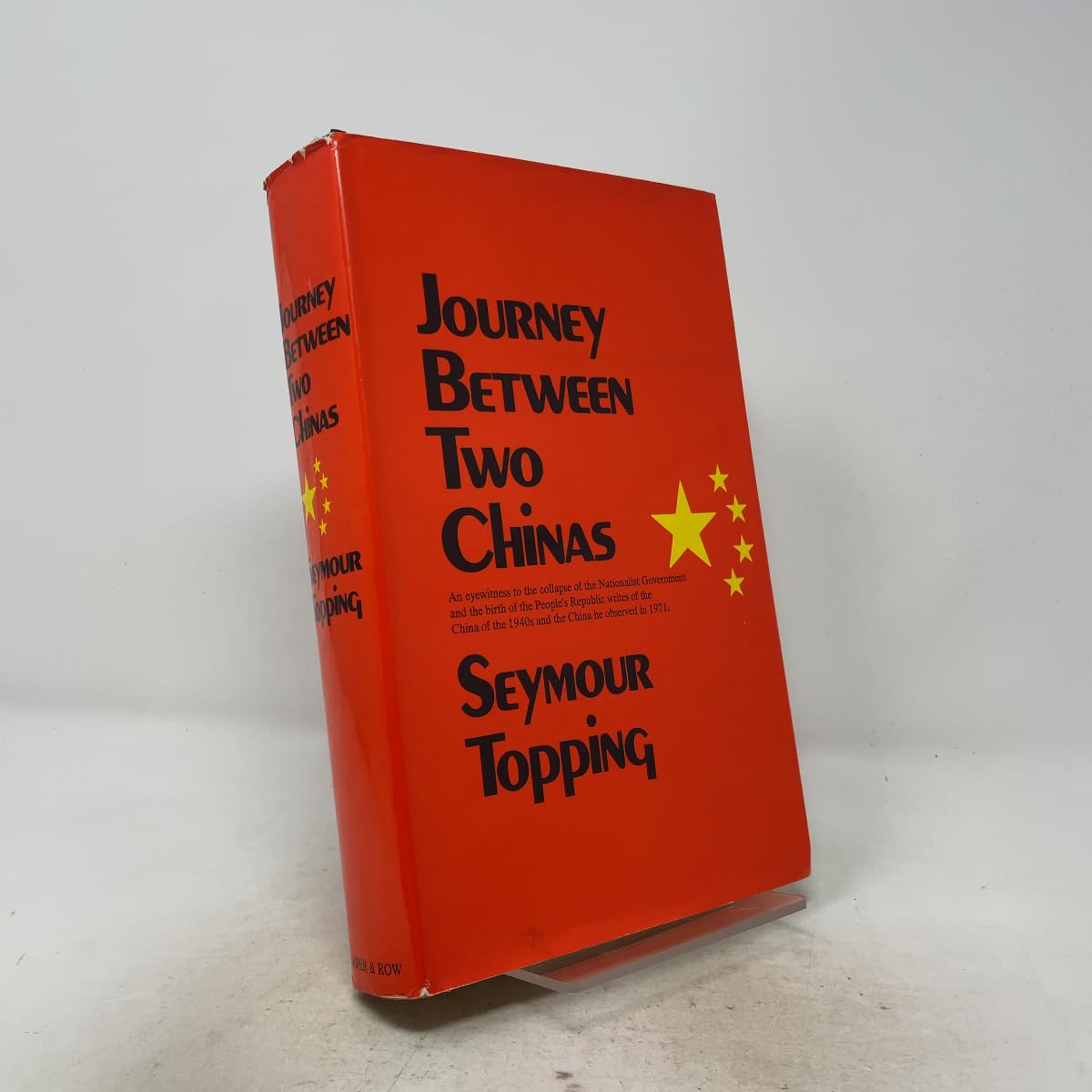 Journey between two Chinas (A Cass Canfield book) book cover
