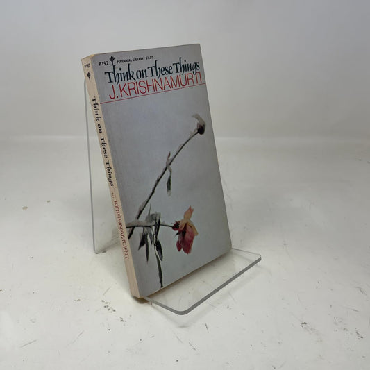 Think on These Things book cover